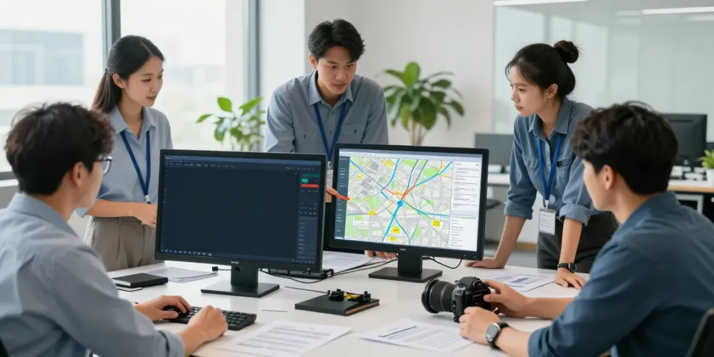 OCARGO Bielefeld bietet professionelle Transportlösungen mit engagiertem Team und modernem Bürodesign.